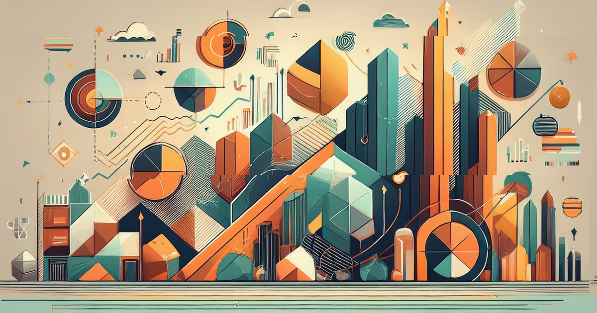 Illustration of diverse startup business models and pricing icons